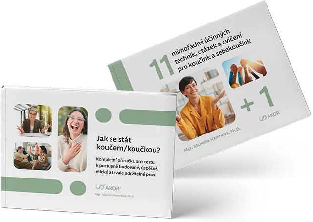 2 e-booky: Jak se stát koučem/koučkou? a 11+1 účinných technik pro koučink a sebekoučink